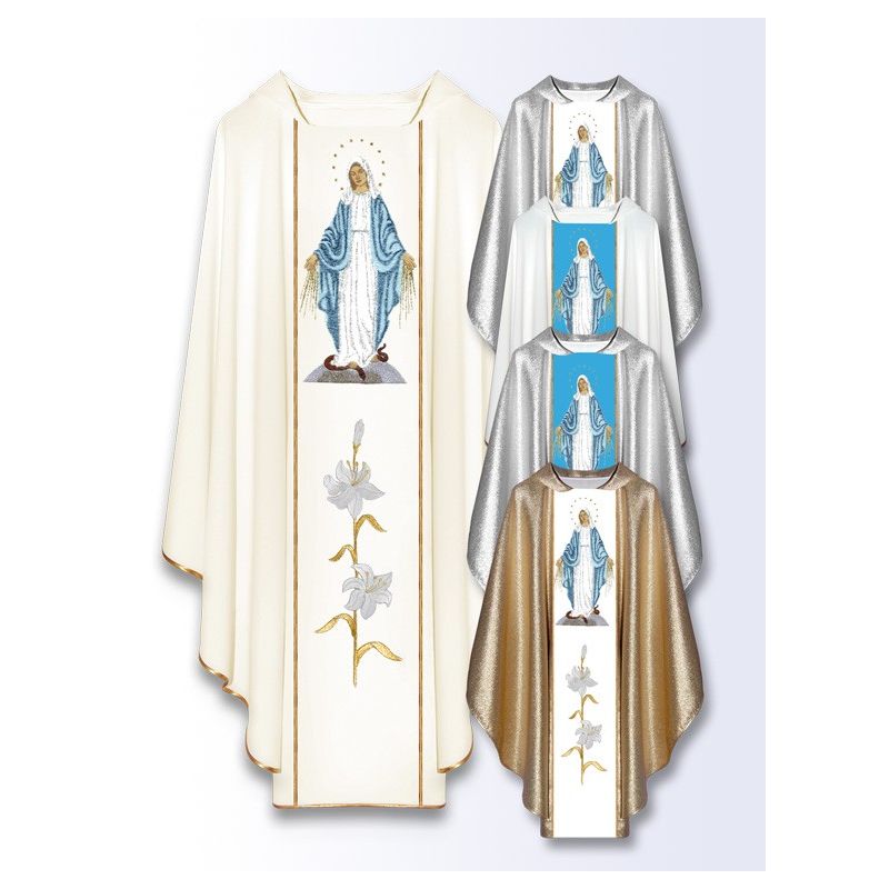 Ornat maryjny Matka Boża Niepokalana (M16) - Ornaty Maryjne - Ornat maryjny Matka Boża Niepokalana (M16)