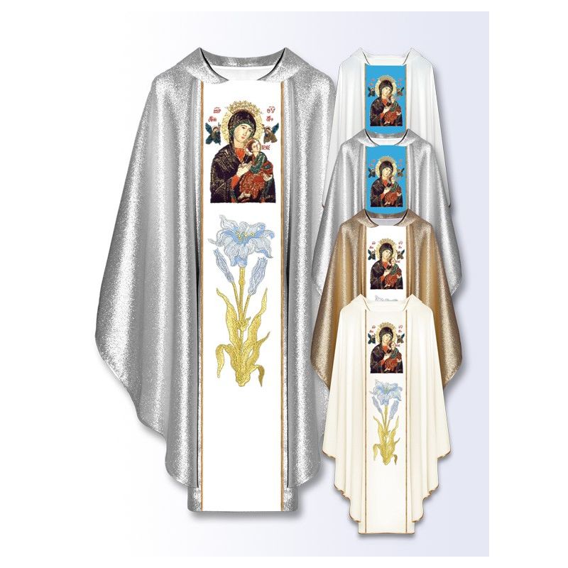 Ornat maryjny Matka Boża Nieustającej Pomocy (M19) - Ornaty Maryjne - Ornat maryjny Matka Boża Nieustającej Pomocy (M19)