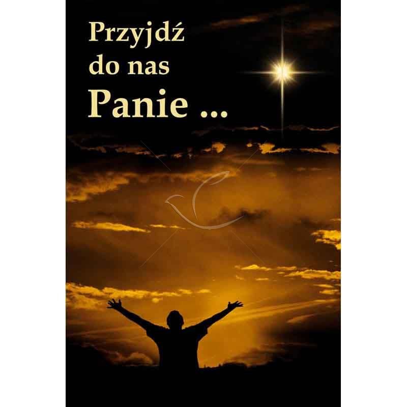 Plakat - Przyjdź do nas Panie… - Plakaty adwentowe - Plakat - Przyjdź do nas Panie…