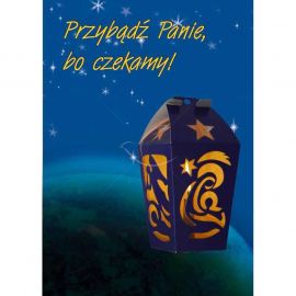 Plakat - Przybądź Panie, bo czekamy! - Plakaty Bożonarodzeniowe