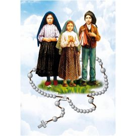 Matka Boża Fatimska - Ikona dwustronna format A5 (3) - Ikony z  tektury introligatorskiej. - zdjęcie 2 - Matka Boża Fatimska - Ikona dwustronna format A5 (3)