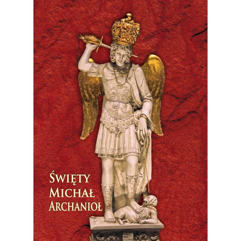 Święty Michał Archanioł - Ikona z Aktem oddania format A5 (2) - Ikony z  tektury introligatorskiej. - Święty Michał Archanioł - Ikona z Aktem oddania format A5 (2)