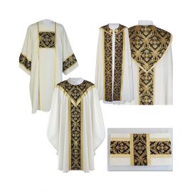 Komplet szat liturgicznych pogrzebowe - WELONY