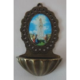 Kropielniczka metalowa - KROPIELNICE I KROPIDŁA - zdjęcie 2 - Kropielniczka metalowa