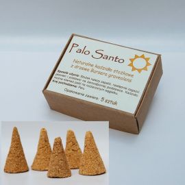 Palo Santo - kadzidło stożkowe - 5 dużych stożków - KADZIDŁA, WĘGIELKI