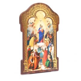 Obrazek HDF ze złotą ramką Matka Boża Wspomożycielka - Obrazek religijny płyta HDF - zdjęcie 2 - Obrazek HDF ze złotą ramką Matka Boża Wspomożycielka