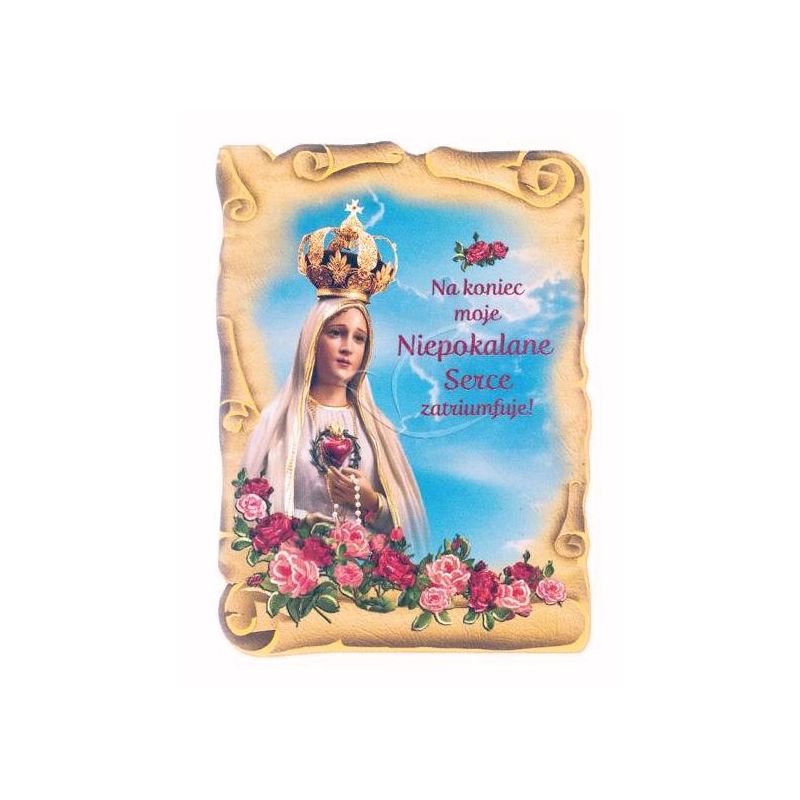 Magnes Matka Boża Fatimska (3) - MAGNESY RELIGIJNE - Magnes Matka Boża Fatimska (3)