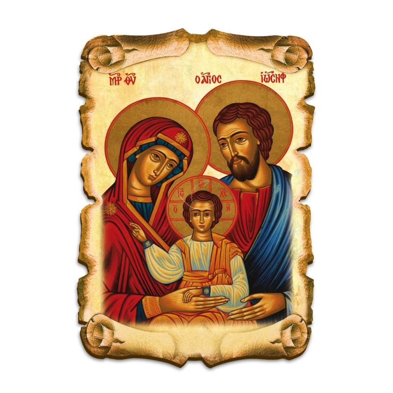Obraz na HDF format A5 - Święta Rodzina (1) - Obrazek religijny płyta HDF - Obraz na HDF format A5 - Święta Rodzina (1)
