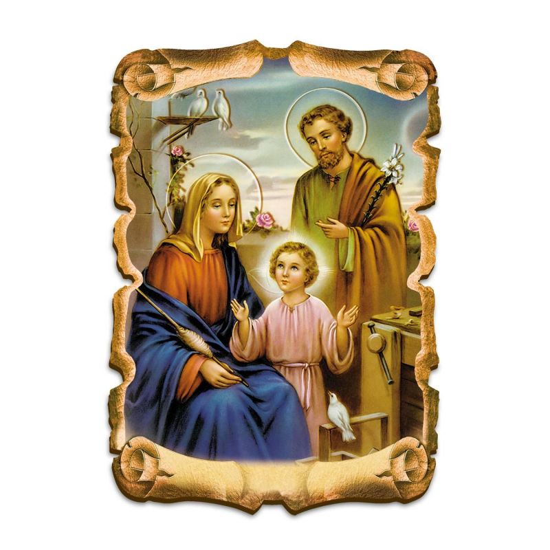 Obraz na HDF format A5 - Święta Rodzina (2) - Obrazek religijny płyta HDF - Obraz na HDF format A5 - Święta Rodzina (2)