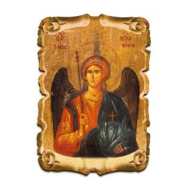 Obraz na HDF format A5 - Święty Michał Archanioł - Obrazek religijny płyta HDF