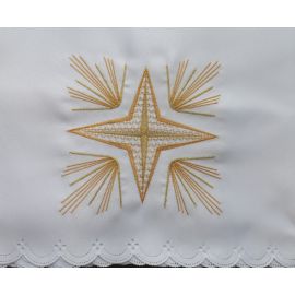 Obrus ołtarzowy na Boże Narodzenie (5) - OBRUSY OŁTARZOWE - zdjęcie 2 - Obrus ołtarzowy (5)