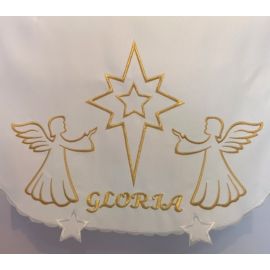 Obrus na Boże Narodzenie (1) - OBRUSY OŁTARZOWE - zdjęcie 4 - Obrus na Boże Narodzenie (1)