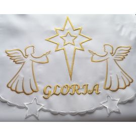Obrus na Boże Narodzenie (1) - OBRUSY OŁTARZOWE - zdjęcie 3 - Obrus na Boże Narodzenie (1)