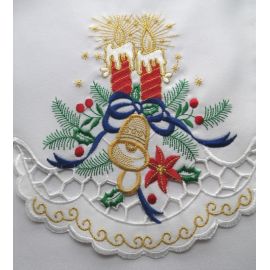 Obrus na Boże Narodzenie (2) - OBRUSY OŁTARZOWE - zdjęcie 3 - Obrus na Boże Narodzenie (2)