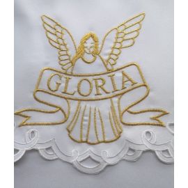 Obrus na Boże Narodzenie Gloria+ Anioł (4) - OBRUSY OŁTARZOWE - zdjęcie 3 - Obrus na Boże Narodzenie Gloria+ Anioł (4)