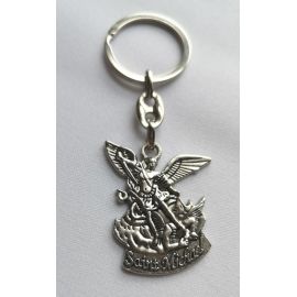 Brelok metalowy Michał Archanioł - Breloki religijne