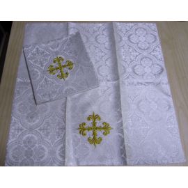 Ornat rzymski haftowany Matka Boża Fatimska - Ornaty Maryjne - zdjęcie 4 - Ornat rzymski haftowany Matka Boża Fatimska