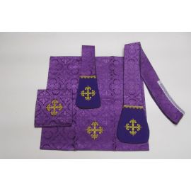 Ornat rzymski haftowany Symbol Franciszkański - Ornaty rzymskie - zdjęcie 3 - Ornat rzymski haftowany Symbol Franciszkański