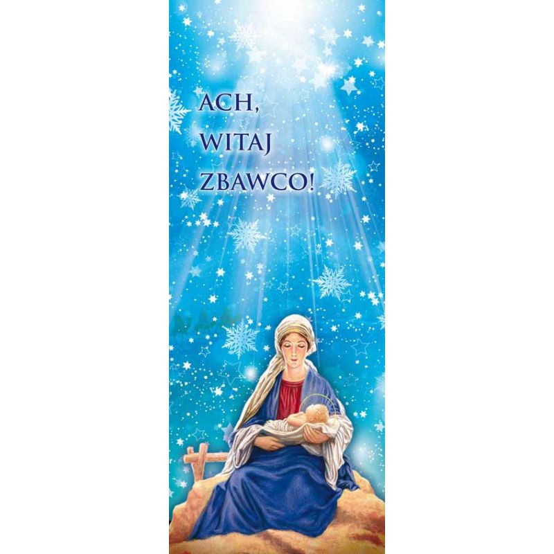 Baner na Boże Narodzenie - Ach witaj Zbawco (2) - Boże Narodzenie - Baner na Boże Narodzenie - Ach witaj Zbawco (2)