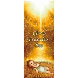 Baner na Boże Narodzenie - Gloria in Excelsis Deo (3) - Boże Narodzenie