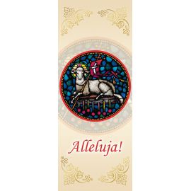 Baner Dobry pasterz - Alleluja! - BANERY WIELKANOCNE
