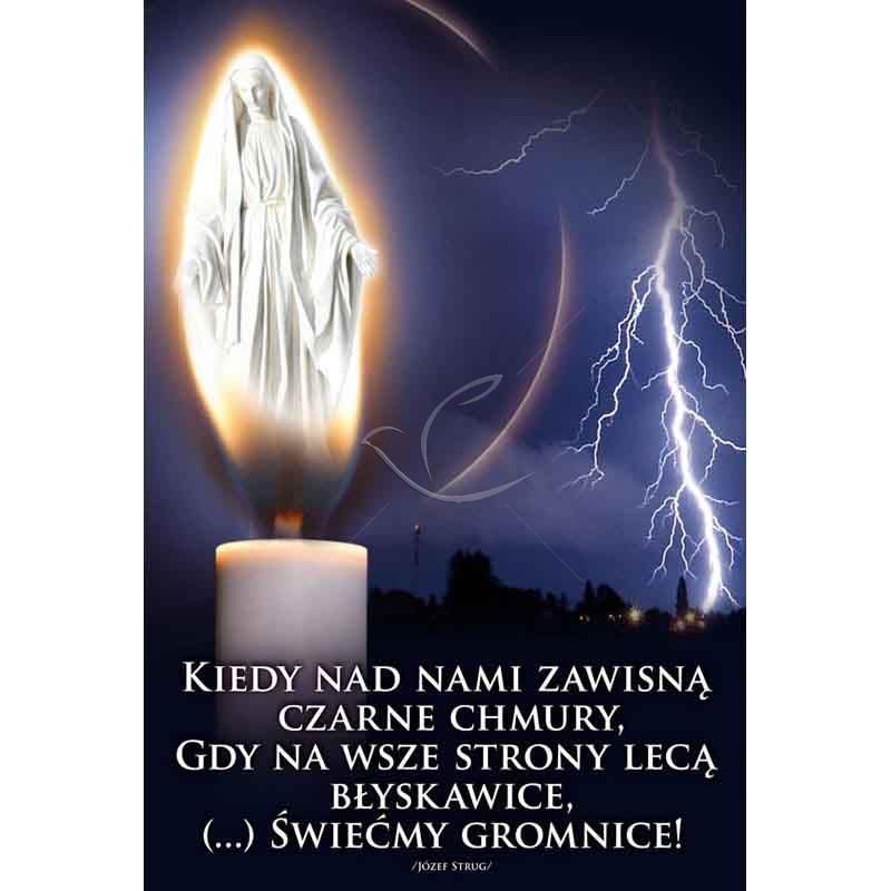 Plakat - Kiedy nad nami zawisną czarne chmury… - Plakaty adwentowe - Plakat - Kiedy nad nami zawisną czarne chmury…