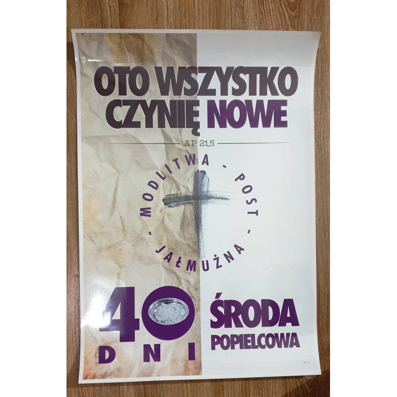 Plakat - Oto wszystko czynię nowe - PLAKATY - Plakat - Oto wszystko czynię nowe