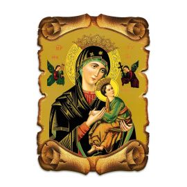 Obraz na HDF format A5 - Matka Boża Nieustającej Pomocy - Obrazek religijny płyta HDF
