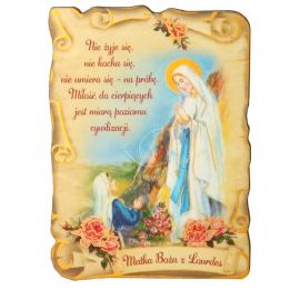 Magnes Matka Boża z Lourdes (2) - MAGNESY RELIGIJNE