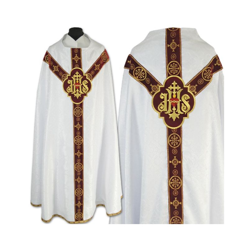 Szata liturgiczna Conical (biały) - ORNATY - Szata liturgiczna Conical (biały)