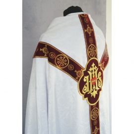 Szata liturgiczna Conical (biały) - ORNATY - zdjęcie 4 - Szata liturgiczna Conical (biały)