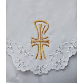 Obrus ołtarzowy haftowany - wzór eucharystyczny (137) - OBRUSY OŁTARZOWE - zdjęcie 2 - Obrus ołtarzowy haftowany - wzór eucharystyczny (137)