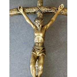 Krzyż papieski ołtarzowy 67/30 cm. - KRZYŻE OŁTARZOWE, PROCESYJNE - zdjęcie 3 - Krzyż papieski ołtarzowy 67/30 cm.