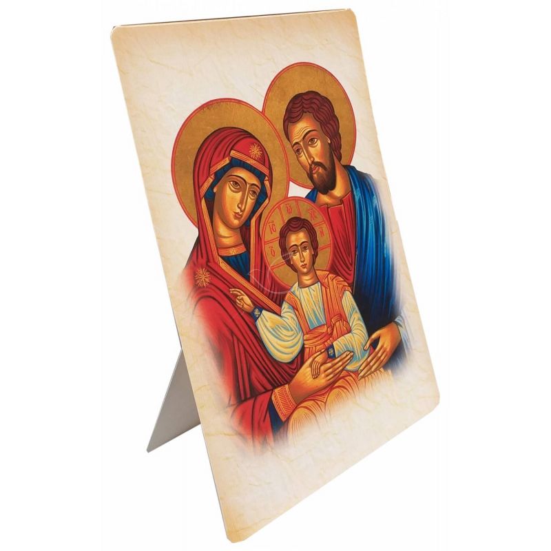 Święta Rodzina - Ikona - Stojaczek papierowy - Folder religijny - Święta Rodzina - Ikona - Stojaczek papierowy