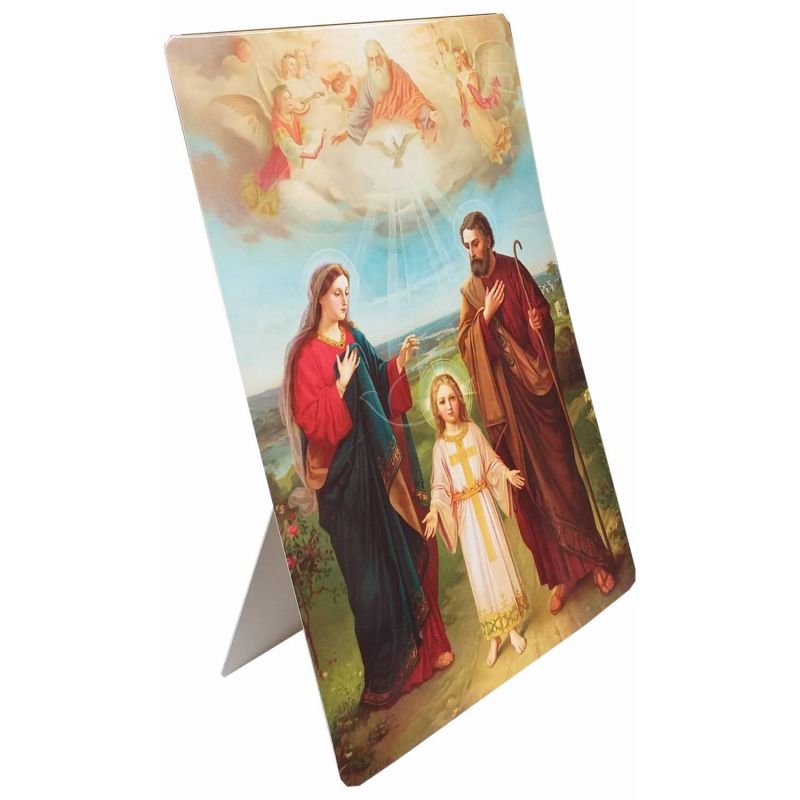 Święta Rodzina - Stojaczek papierowy (2) - Folder religijny - Święta Rodzina - Stojaczek papierowy (2)