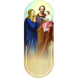 Święta Rodzina - Zakładka półokrągła syntetyczna (2) - Zakładki religijne do książek