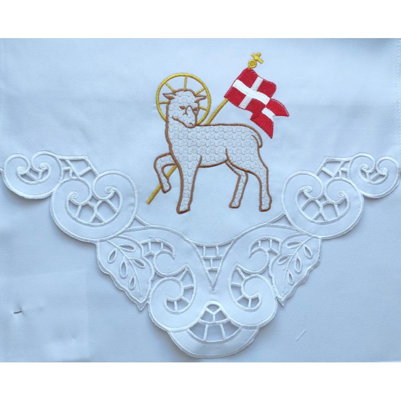 Obrus ołtarzowy haftowany - wzór Wielkanocny (89) - OBRUSY WIELKANOCNE - Obrus ołtarzowy haftowany - wzór Wielkanocny (89)