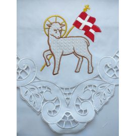 Obrus ołtarzowy haftowany - wzór Wielkanocny (89) - OBRUSY WIELKANOCNE - zdjęcie 2 - Obrus ołtarzowy haftowany - wzór Wielkanocny (89)