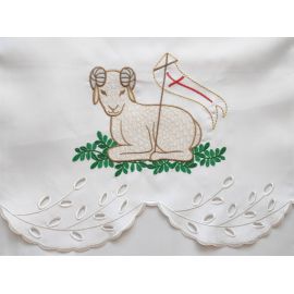 Obrus ołtarzowy haftowany - wzór Wielkanocny (224) - OBRUSY WIELKANOCNE