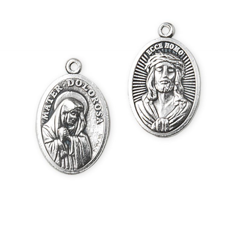 Medalik metalowy Ecce Homo - Medaliki włoskie metalowe - Medalik metalowy Ecce Homo