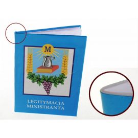 Legitymacja Ministranta (twarda okładka) - KOMŻE MINISTRANCKIE