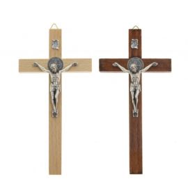 Krzyż św. Benedykta drewniany - 16 cm - KRZYŻE, KRZYŻYKI