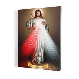 Obraz Jezus Miłosierny - płótno canvas (1) - Obrazy na płótnie canvas