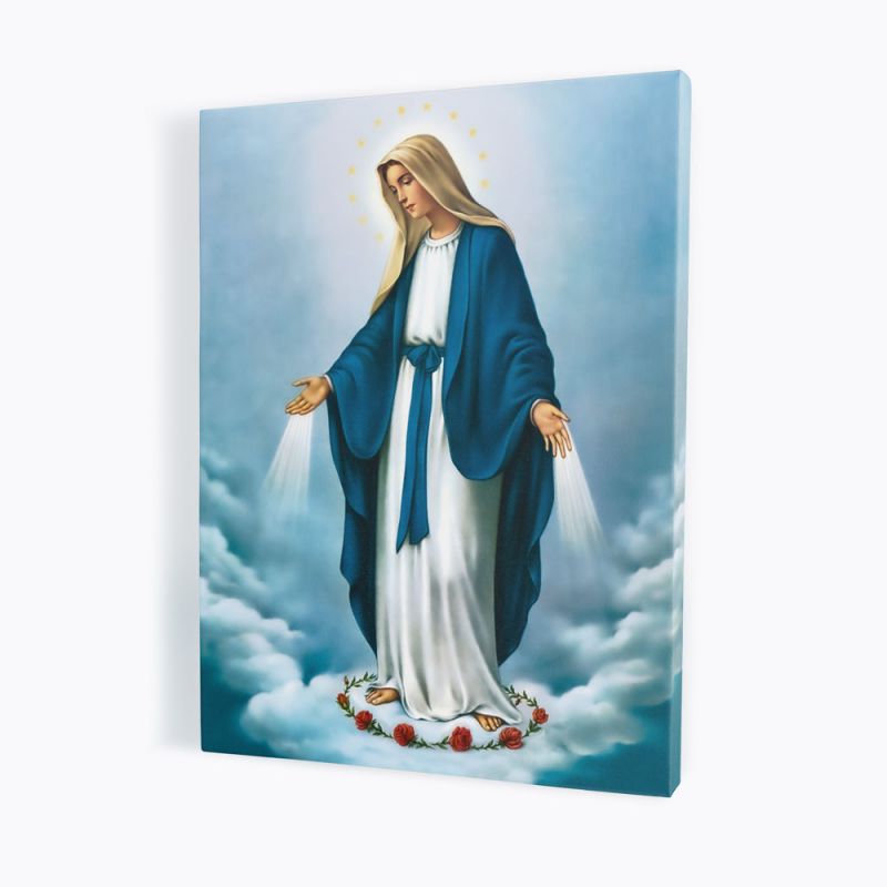 Obraz Matka Boża Niepokalana - płótno canvas (27) - Obrazy na płótnie canvas - Obraz Matka Boża Niepokalana - płótno canvas (27)
