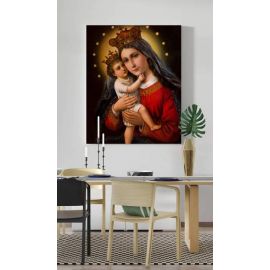 Obraz Matka Boża z Jezusem - płótno canvas (32) - Obrazy na płótnie canvas - zdjęcie 2 - Obraz Matka Boża z Jezusem - płótno canvas (32)