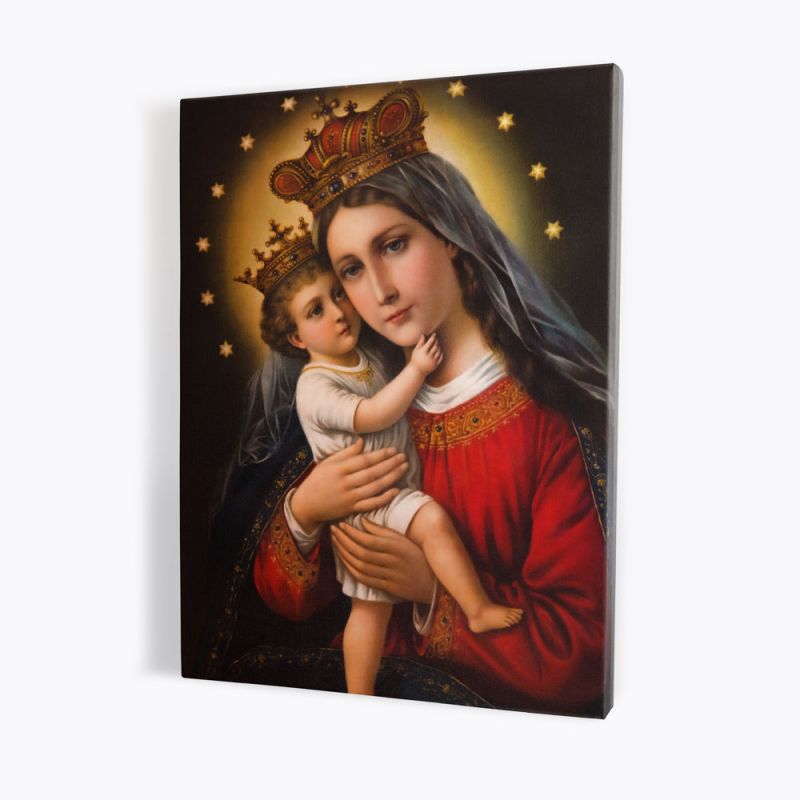 Obraz Matka Boża z Jezusem - płótno canvas (32) - Obrazy na płótnie canvas - Obraz Matka Boża z Jezusem - płótno canvas (32)