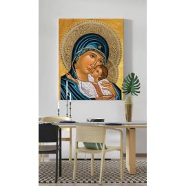 Obraz Matka Boża z Jezusem - płótno canvas (33) - Obrazy na płótnie canvas - zdjęcie 2 - Obraz Matka Boża z Jezusem - płótno canvas (33)