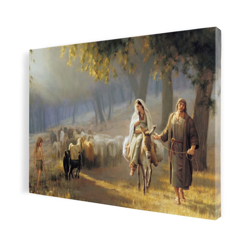 Obraz Droga do Betlejem - płótno canvas (45) - Obrazy na płótnie canvas - Obraz Droga do Betlejem - płótno canvas (45)