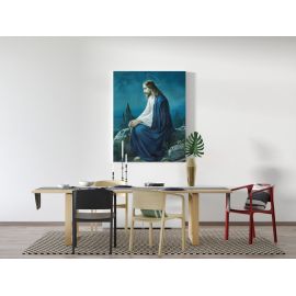 Obraz Chrystus modlący się - płótno canvas (51) - Obrazy na płótnie canvas - zdjęcie 2 - Obraz Chrystus modlący się - płótno canvas (51)