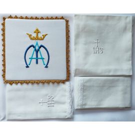 Bielizna kielichowa Maryjna (7) - Zestawy